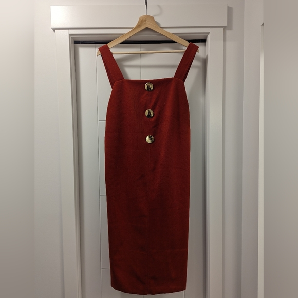 2 For $15 - Zara brick red dress - Picture 7 of 7